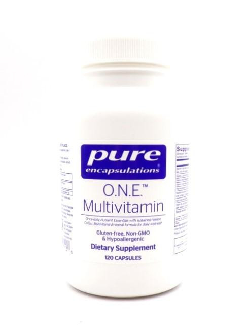 Pure Encapsulations – O.N.E. Multivitamin – Once‑Daily Multivitamin & Mineral Formula – 120 Capsules