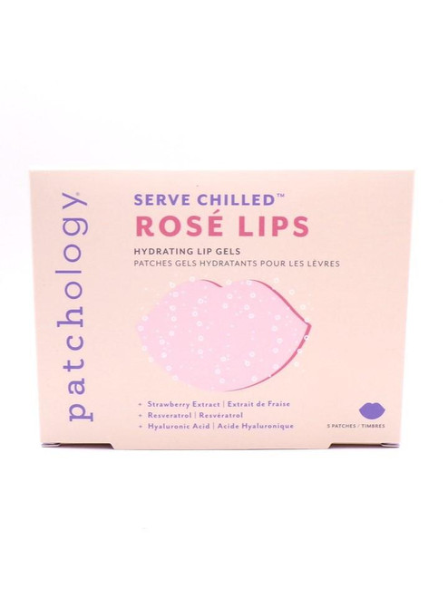 Patchology – Rose Lips Hydrating Lip Gels – Softening Lip Mask Patches – 5ct