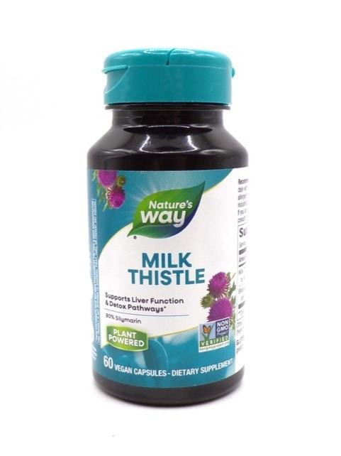 Nature’s Way – Milk Thistle – 120mg – Standardized Herbal Extract – 60 Capsules