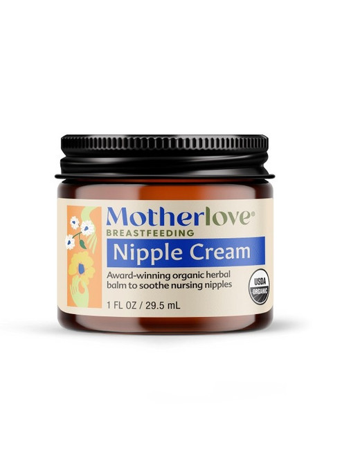 Motherlove – Nipple Cream - Organic - Soothing Herbal Balm – 1oz