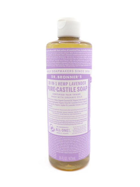 Dr. Bronner's Lavender Castile Soap - 16oz 