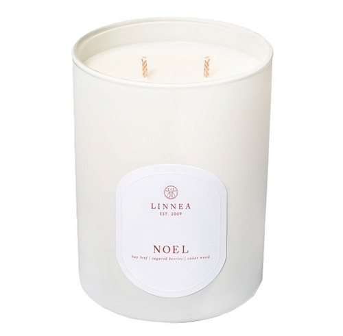 Linnea - Noel – 2‑Wick Soy Candle with Bay Leaf, Sugared Berries & Cedar Wood - 11oz