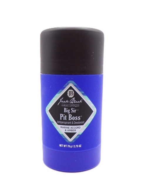 Jack Black – Pit Boss Big Sir Antiperspirant & Deodorant – Long‑Lasting Odor & Wetness Protection – 2.75oz
