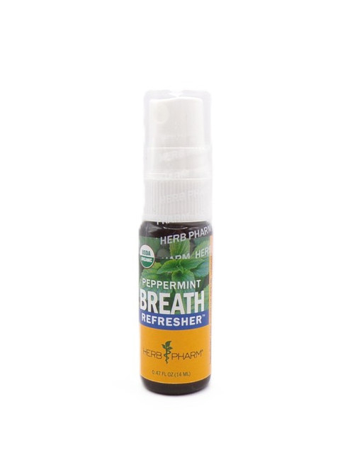HERB PHARM Peppermint Breath Refresher - 0.47  fl oz 