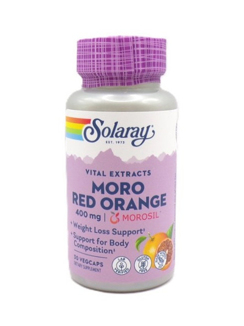 Solaray Moro Red Orange - 400mg - Morosil - 30ct 