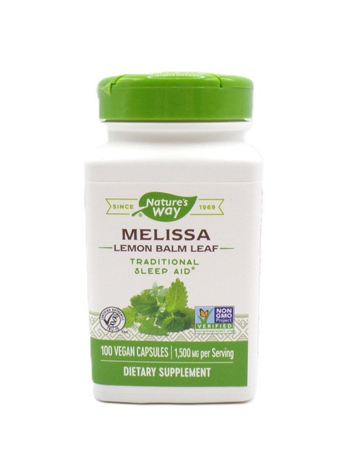 Nature's Way Melissa - Lemon Balm Leaf - 100ct 