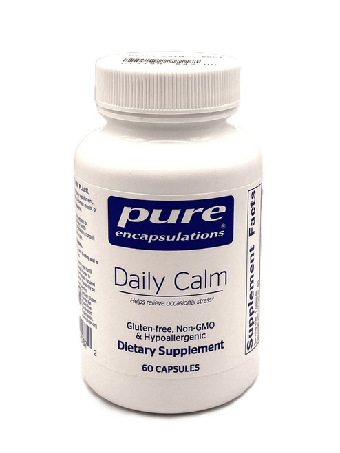 Pure Encapsulations Daily Calm - For Occasional Stress - Dietary Supplement - 60 Capsules 