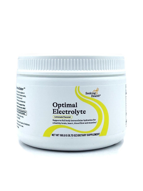 Seeking Health Optimal Electrolyte Powder - Lemonade - Hydration Support - 6.73oz 