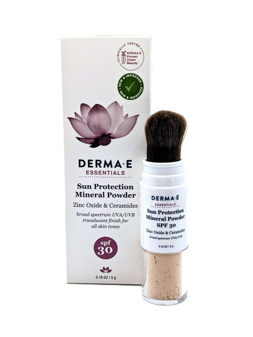 Derma E Sun Protection Mineral Powder - SPF 30 - 0.16oz  Derma E Sun Protection Mineral Powder - SPF 30 - 0.16oz