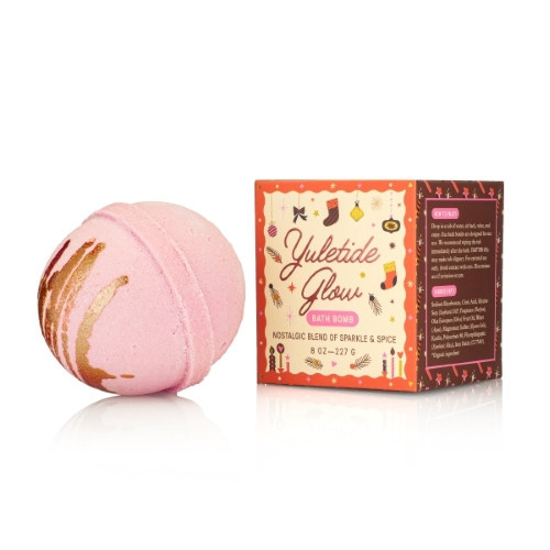 Old Whaling Company Yuletide Glow - Bath Bomb - Bergamot, Cinnamon & Clove - 8oz 