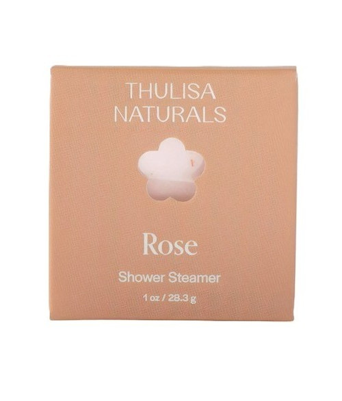 Thulisa Naturals – Rose Shower Steamer – Luxurious, Floral Aromatherapy for Everyday Self‑Care – 1ct