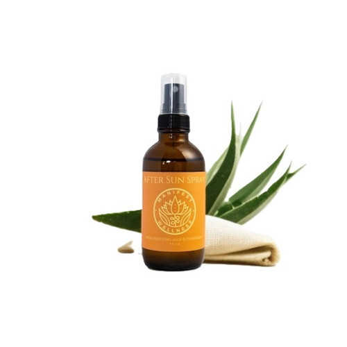 Manifest Wellness – After Sun Spray – Cooling & Hydrating Skin Mist – 4oz