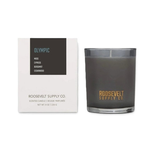 The Roosevelts Candle Co – Olympic National Park Candle – Soy Wax – 8oz