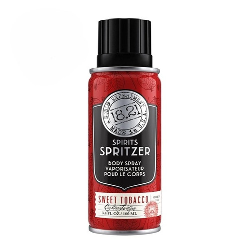 18.21 Man Made – Sweet Tobacco Spirits Spritzer – All‑Over Body Fragrance Mist – 3.4oz