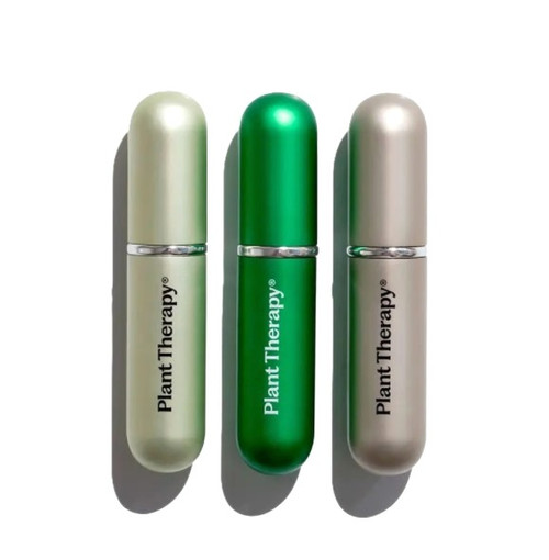 Plant Therapy – Aromatherapy Essential Oil Inhalers 3‑Pack – Portable On‑the‑Go Aroma Support – 3ct