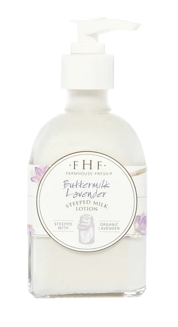 FarmHouse Fresh – Buttermilk Lavender Steeped Milk Lotion – Sleepy, Velvety‑Soft Hydration – 8oz
