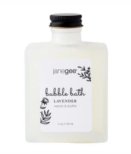 janegee – 100% Natural Lavender Bubble Bath – Gentle Botanical Lather – 4oz