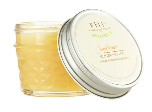FarmHouse Fresh – Organic Sunflower Honey Butter Body Balm – Deep, Silky‑Soft Nourishment – 3oz