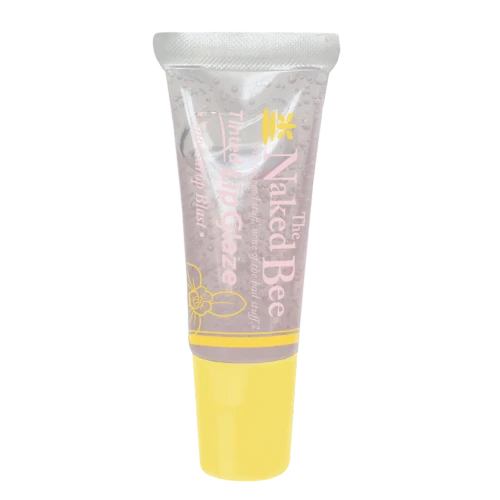 The Naked Bee - Tinted Lip Glaze - Snowdrop Blast - Clear High‑Shine Gloss - 0.3 fl oz