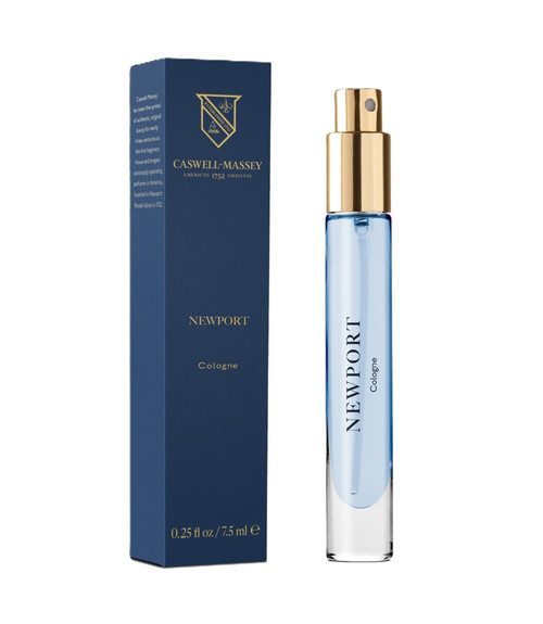 Caswell‑Massey – Newport Cologne Wand – Crisp Mandarin, Sea Air & Cedarwood Cologne – 0.25oz