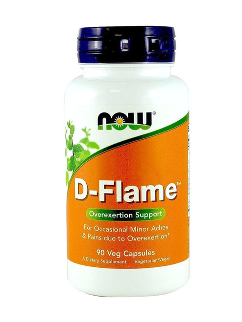 NOW Foods – D‑Flame™ – Supports Healthy Response to Normal Physiological Stress – 90 Capsules