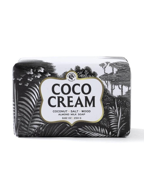 Blue Stallion Farm - Coco Cream Almond Milk & Acacia Honey Bar Soap - Creamy Lather & Soft Skin - 8.82oz / 250g