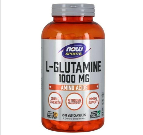 NOW L-Glutamine 100mg 240ct, NOW
