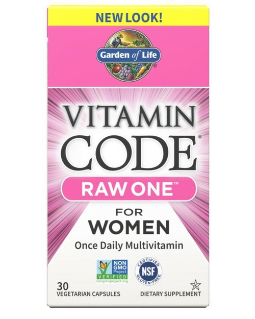 Garden Of Life Vitamin Code Raw One For Women 30ct