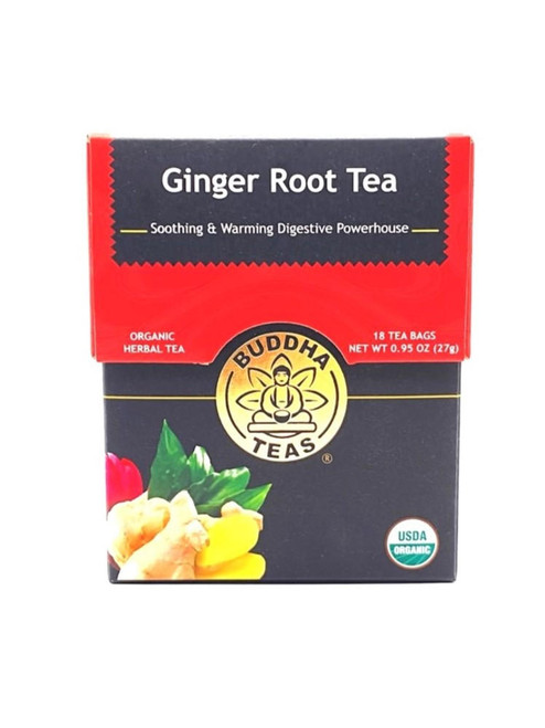 Buddha Teas Ginger RootTea 18 Bags, Organic 