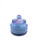 Paddywax Beam Bright Blue Glass Candle- Pepper + Plum 3oz 