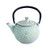 Urban Tokyo – Cast Iron Honeycomb Mini Teapot – Turquoise – Enamel Interior – 10oz