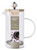 Core Home - BKLYN Steel Co. - Glass French Press Coffee Maker - Rich Flavor & Easy Brewing - 34oz / 1L