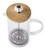 Core Home - BKLYN Steel Co. - Glass French Press Coffee Maker - Rich Flavor & Easy Brewing - 34oz / 1L