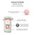 Studio Oh! - Petit Bonbon Gentle Green Sugar Scrub - Frosted Petals - Set of 10