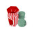 Studio Oh! - Petit Bonbon Holly Berry Red Shower Steamers - Mint Crush - Set of 5