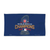 Chicago Cubs World Series Champions 24 x 42 On Field Locker Room Celebration Towel by McArthur at SportsWorldChicago