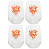 Chicago Bears 20 Oz Stemless Wine Glass Set of 4 by Boelter at SportsWorldChicago