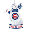 Chicago Cubs LED Snowman Ornament by Topperscot at SportsWorldChicago