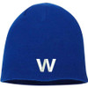 Wrigley Field W Royal Beanie by ThirtyFive55 at SportsWorldChicago