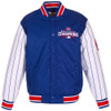 Chicago Cubs Championship Poly-Twill Jacket by JH Design at SportsWorldChicago