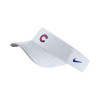 Chicago Cubs White Performance Visor by Nike at SportsWorldChicago