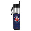 Chicago Cubs 24 Oz Slim Water Bottle Tumbler by Boelter at SportsWorldChicago