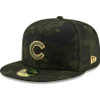 Chicago Cubs 2019 MLB Armed Forces Day On-Field 59FIFTY Fitted Hat by New Era at SportsWorldChicago