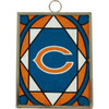 Chicago Bears Stained Glass Ornament and Suncatcher by Topperscot at SportsWorldChicago