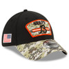 Chicago Bears 2021 Salute To Service 'B' 39THIRTY Flex Hat