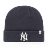 New York Yankees Navy Raised Cuff Knit by 47 at SportsWorldChicago