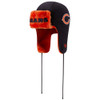 Chicago Bears Helmet Head Trapper Knit Hat