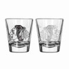 Chicago Blackhawks 2 Oz Logo Shot Glass Set of 2 by Boelter at SportsWorldChicago