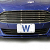 Chicago Cubs 'W' Logo Crystal Mirror License Plate
