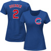 Nico Hoerner Chicago Cubs Women's Royal T-Shirt